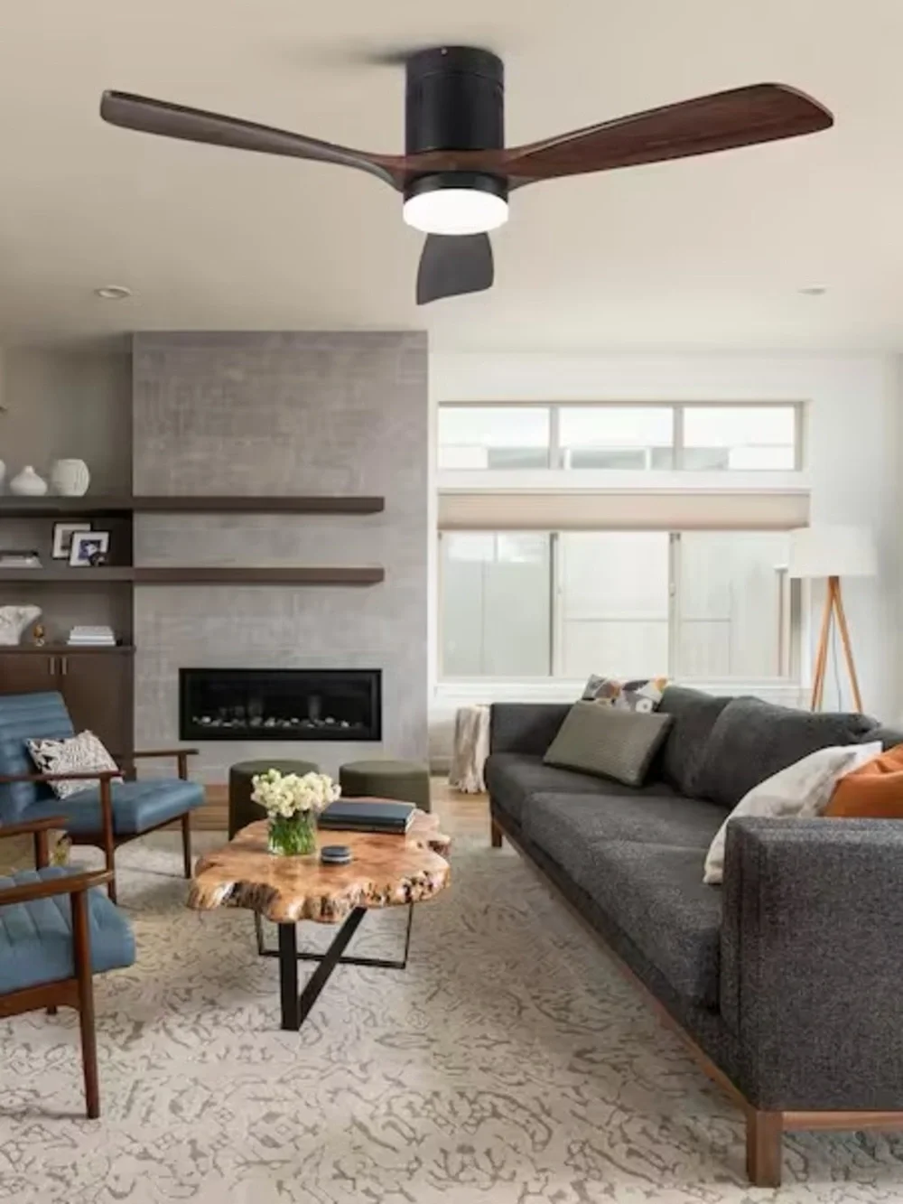 Brand new 52-inch ceiling fan with LED light and remote control
